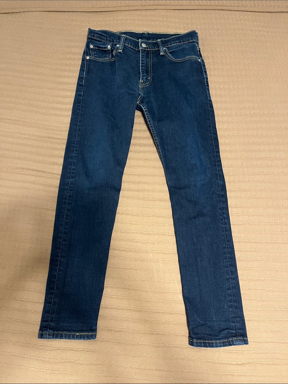 Levi's Men's Slim Jeans in Dark Indigo